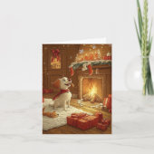 Weihnachtspartner Feiertagskarte (Vorderseite)