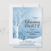 WEIHNACHTSParty Einladung (Vorderseite)