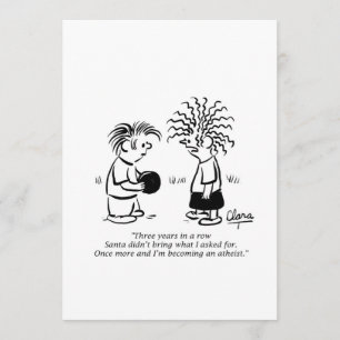 WeihnachtsParty Einladung - Sankt und Kinder