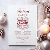 Weihnachtsparty für Katzenfreunde Einladung