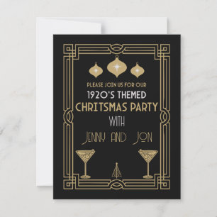 WEIHNACHTSPARTY IM STIL DER 1920ER JAHRE