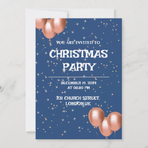WEIHNACHTSPARTY KARTE