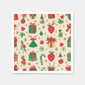 WeihnachtsParty Napkins Serviette (Vorderseite)