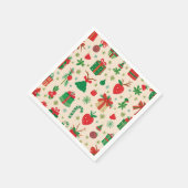 WeihnachtsParty Napkins Serviette (Ecke)