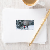 Weihnachtspass Adressaufkleber (Insitu)