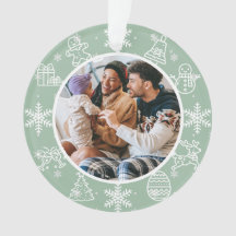 Weihnachtspass | Doppelseitige Bezeichnung & Foto 