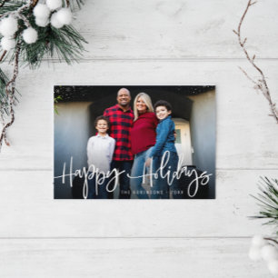 Weihnachtspass für Familien - Weihnachtskarte Feiertagskarte