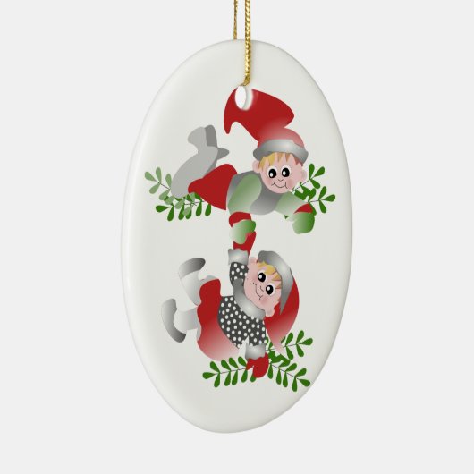 Weihnachtspass Keramikornament (Rechts)