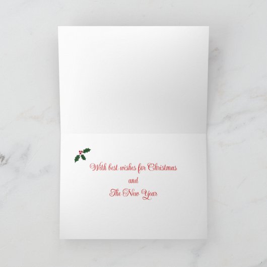 Weihnachtspass Labradors Feiertagskarte (Innenseite)