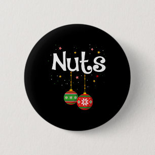Weihnachtspass Matching Couple Family Chestnut Män Button