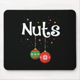 Weihnachtspass Matching Couple Family Chestnut Män Mousepad