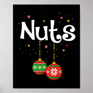 Weihnachtspass Matching Couple Family Chestnut Män Poster