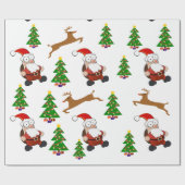 Weihnachtspass-Umschlagpapier Geschenkpapier (Flach)