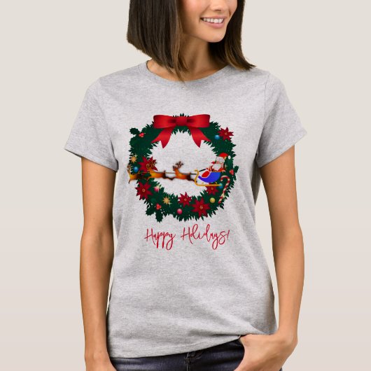 Weihnachtspass Weihnachtsfeier T-Shirt (Vorderseite)