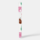 Weihnachtspastel Cosy Winter Gloves Case-Mate iPhone Hülle (Rückseite / Links)