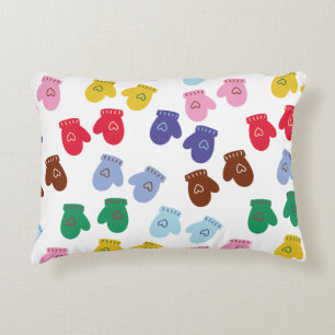 Weihnachtspastel Cosy Winter Gloves Dekokissen