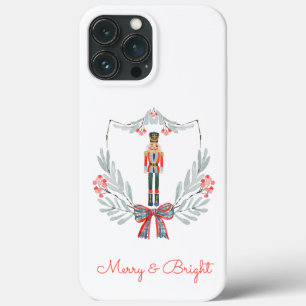 Weihnachtspastel Light Blue Nutcracker Holiday Case-Mate iPhone Hülle