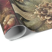 Weihnachtspenden Geschenkpapier (Rolleneckpunkt)