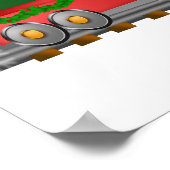 Weihnachtspender Poster (Ecke)