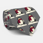 Weihnachtspenguin-Krawatte Krawatte (Gerollt)