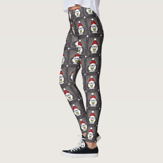 WeihnachtsPenguin mit Leggings (Links)