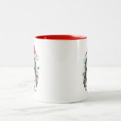 Weihnachtspenguin Personalisiert Kids Tasse (Mittel)