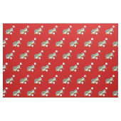 Weihnachtspenguin Schneeballmuster Stoff (Fat Quarter (45,7 x 55,9 cm))
