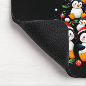 Weihnachtspenguin Tree Niedlich Holiday Animal Mousepad (Ecke)