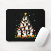 Weihnachtspenguin Tree Niedlich Holiday Animal Mousepad (Mit Mouse)