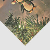 Weihnachtspenguinen Seidenpapier (Ausschnitt)