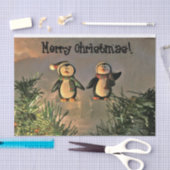 Weihnachtspenguinen Seidenpapier (Handwerk)