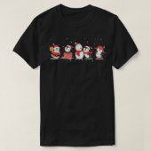 Weihnachtspenguins Frohe Weihnachten glücklich New T-Shirt (Design vorne)