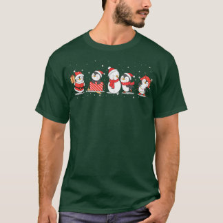 Weihnachtspenguins Frohe Weihnachten glücklich New T-Shirt