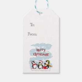 Weihnachtspenguins - Geschenkartikel Geschenkanhänger