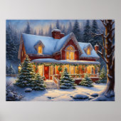 Weihnachtspenster Poster (Vorne)