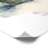 Weihnachtspenster Poster (Ecke)