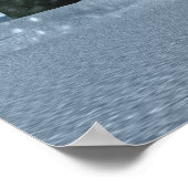 Weihnachtspenster Poster (Ecke)