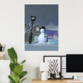 Weihnachtspenster Poster (Heimbüro)