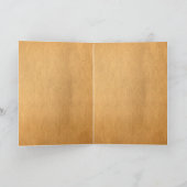 Weihnachtspergament-Karte Feiertagskarte (Innenseite)