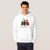 Weihnachtspersonal in den Süßen Hoodie (Vorne ganz)
