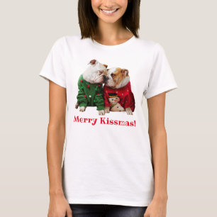 Weihnachtspersonal in den Süßen T-Shirt