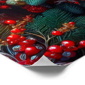 Weihnachtsperster Poster (Ecke)