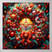 Weihnachtsperster Poster (Vorne)