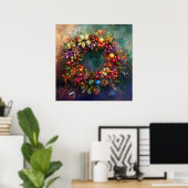 Weihnachtsperster Poster (Heimbüro)