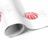 Weihnachtspfefferminz Geschenkpapier (Rolleneckpunkt)