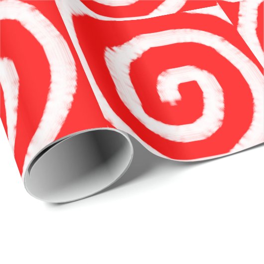 Weihnachtspfefferminz-Packpapier Geschenkpapier (Rolleneckpunkt)