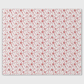 Weihnachtspfefferminzmuster Geschenkpapier (Flach)