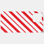Weihnachtspfefferminzstreifen Case-Mate iPhone Hülle (Rückseite (Horizontal))