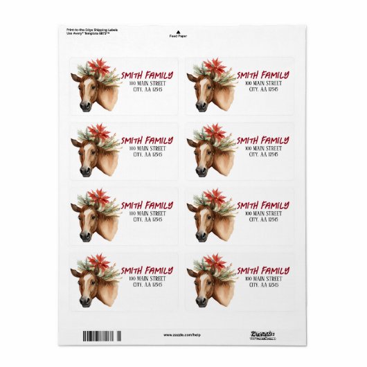 Weihnachtspferd (Vorne)