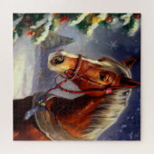 Weihnachtspferd (1) puzzle (Horizontal)